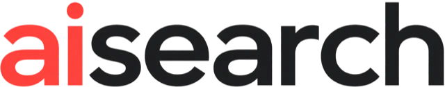 AIsearch logo med fuld tekst